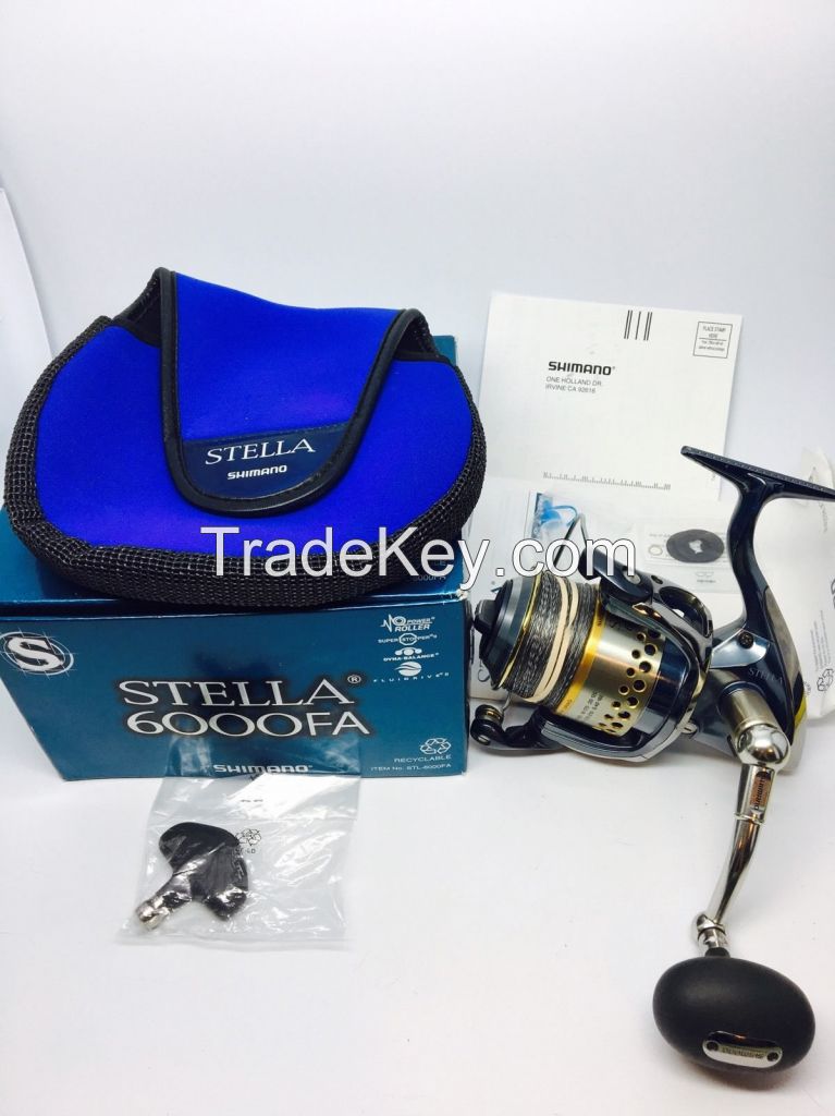 Shimano Stella 6000 FA Fishing Big Game Surf Spinning Reel Made in JAPAN NEW!  