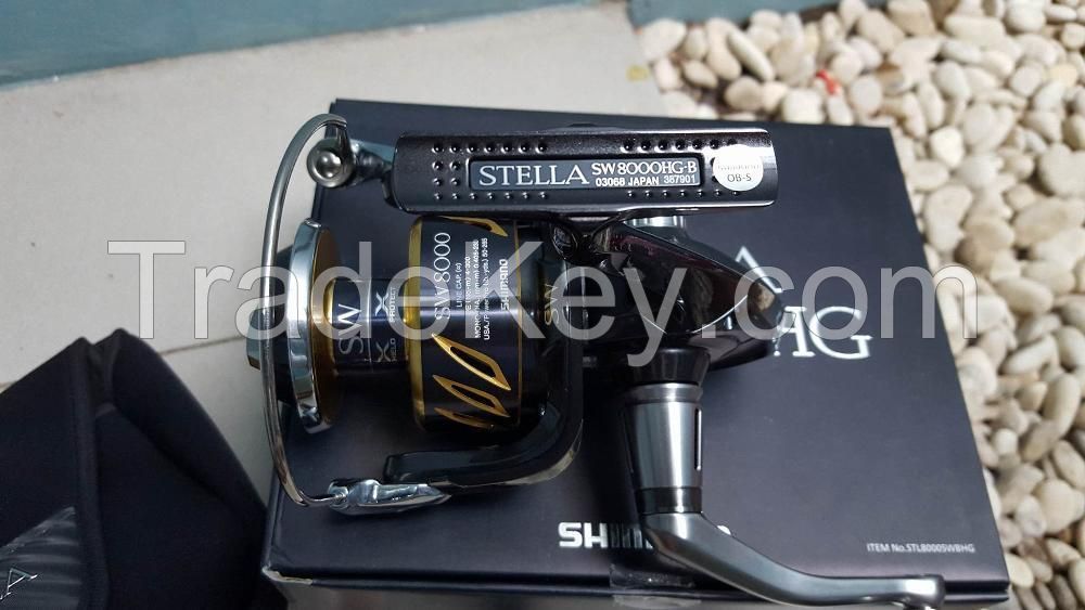 Shimano Stella SW 8000 HG Spinning Fishing Reel  