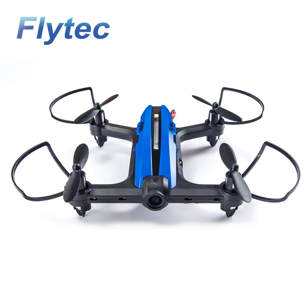 Flytec T18D RC Quadcopter Mini Racing Drone 4CH 6 axis UFO with Wifi FPV 720P HD Camera Height Hold Mode RTF Blue