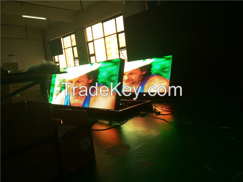 Outdoor P10 Front Maintenance LED Display Front Opening Cabinet Screen