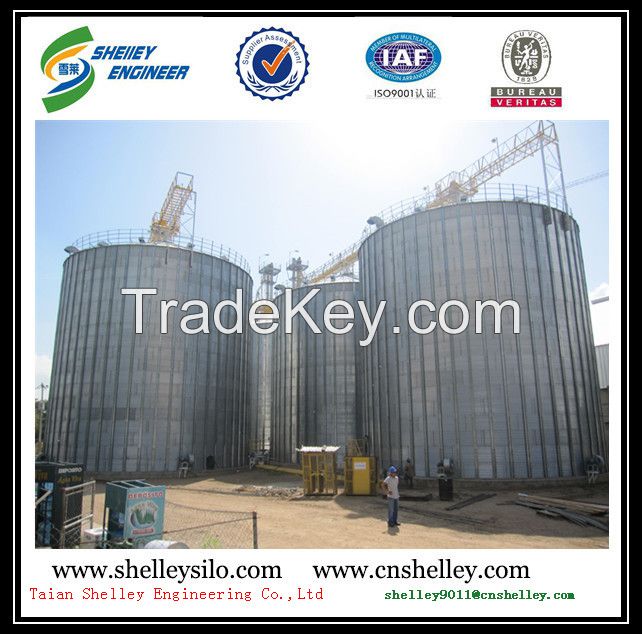 Galvanized Steel Silo For Maize Storage