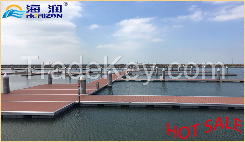 Marine Equipment Aluminium Main Pontoon and Finger Pontoon