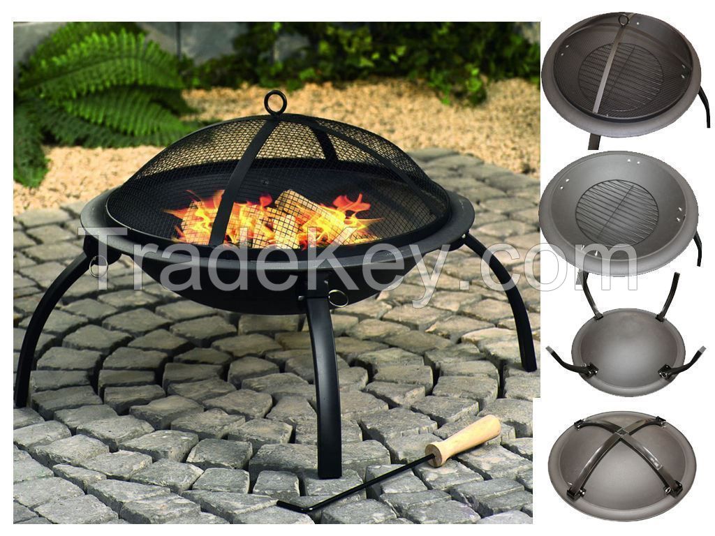 New Pattern Outdoor Deep Steel  Fire Pit