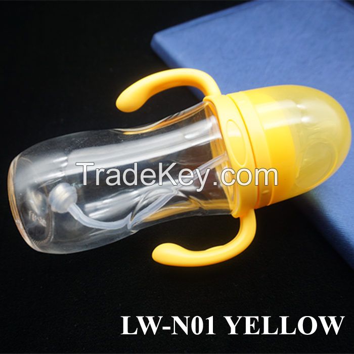 Anti-broken High Borosilicate Glass Feeding Bottle