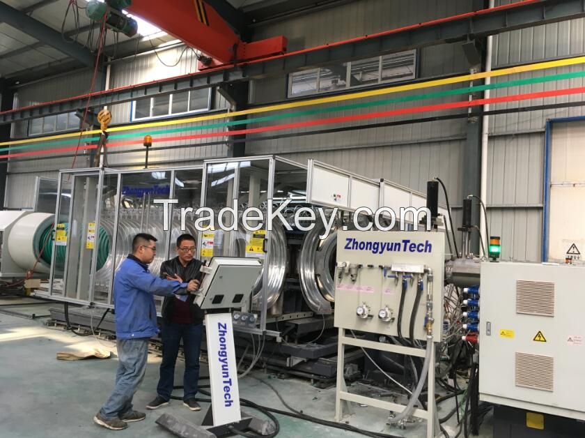 Double Wall Corrugated Pipe High Speed Production Line