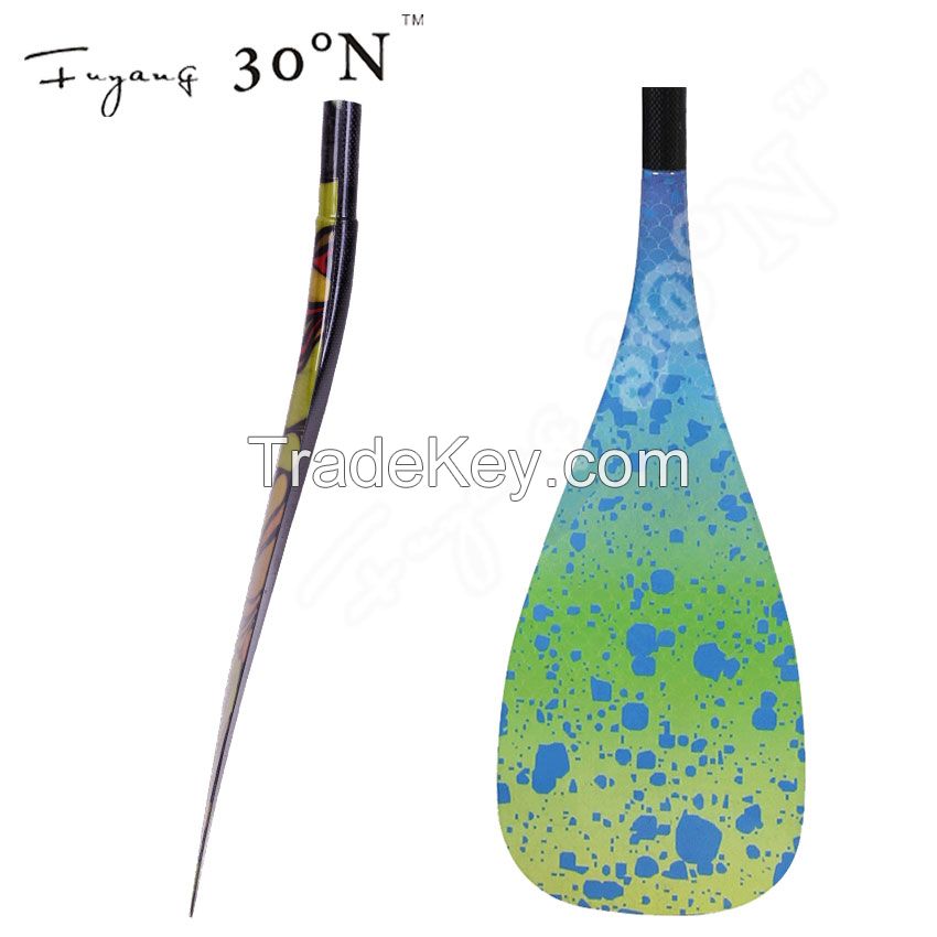 China Supplier Surfing Boards Carbon Epoxy Resin Light Weight One Step Foaming SUP Stand Up Paddle