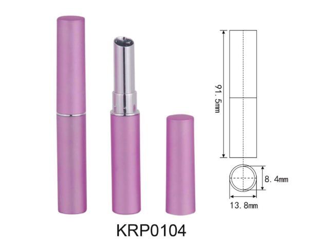 Empty Lipstick Tube High Quality Pink Slim Lipstick Packing Tube