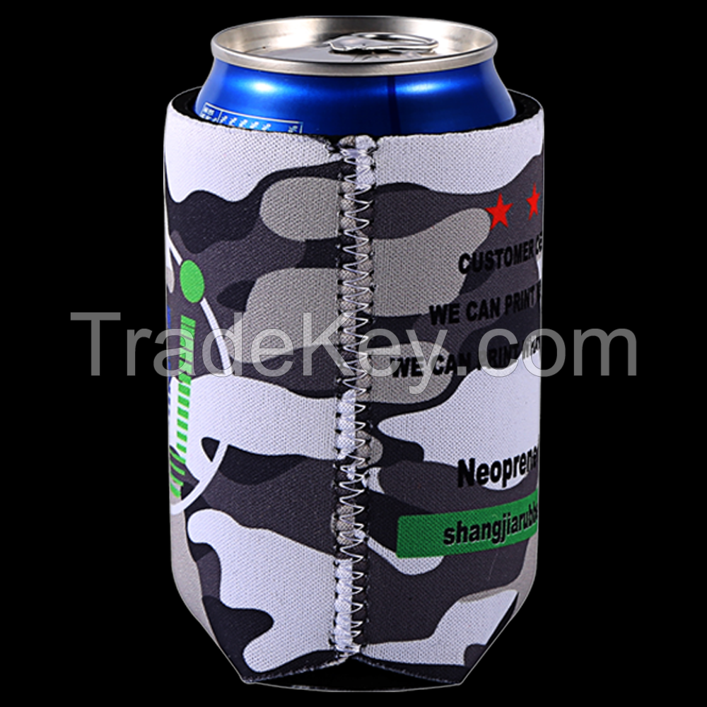 Promotion Neoprene Stubby Collapsible Can Cooler Holder In China