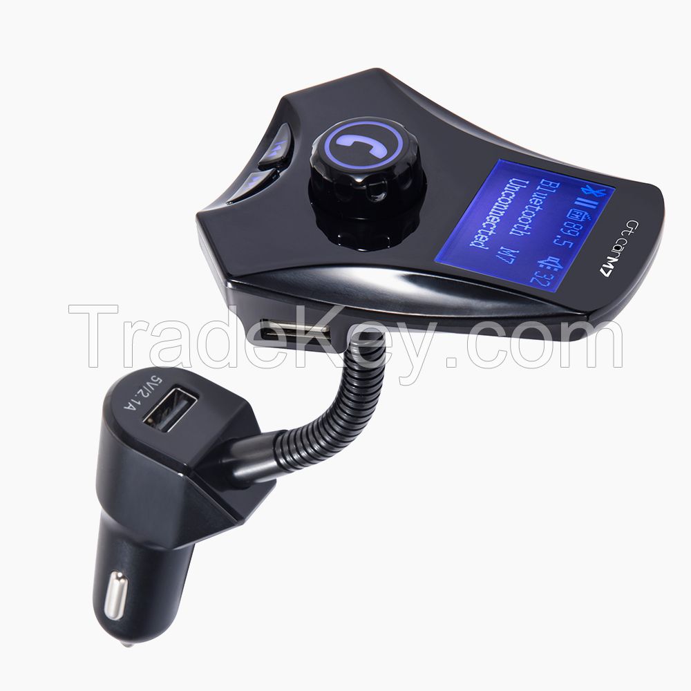 GXYKIT Car audio Bluetooth MP3 transmitter Car Charger M7 FM Transmitter