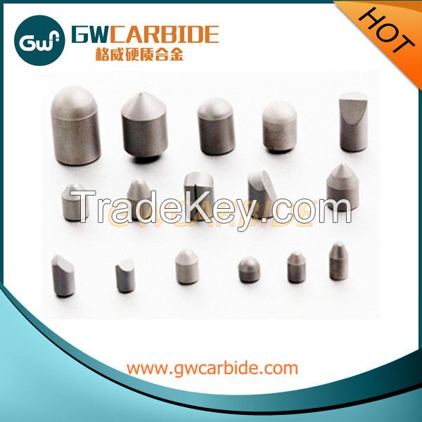 Tungsten Carbide Buttons for Rock Drilling Bits