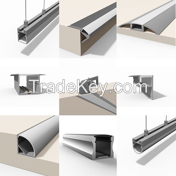 Weterproof aluminum profile used in indoor ground/bathroom ground