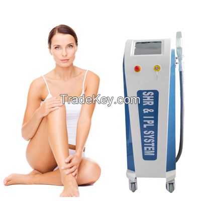 CE Approved Portable Elight IPL SHR Laser Hair Removal Machine