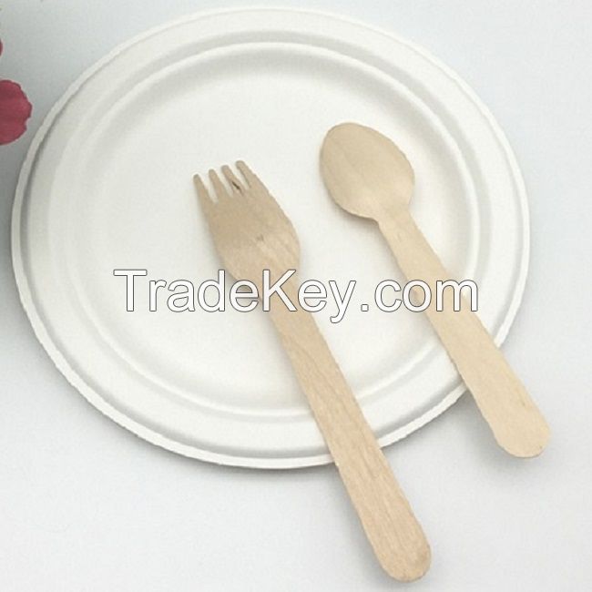 Compostable Sugarcane Bagasse Pulp Disposable Plate Dishes Biodegradable Food Container Tableware