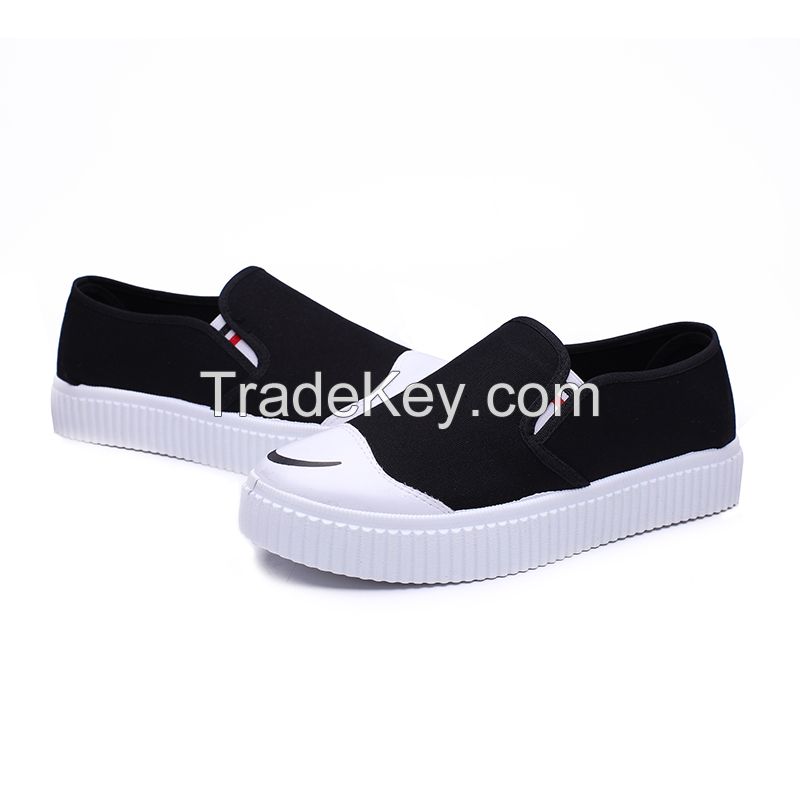 china factory wholesale women canvas shoes