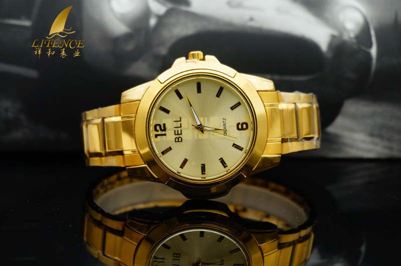 Gold watch, High Quality Brand Design Mens watch Fashion From China supplier Wristwatch