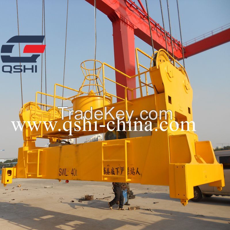 Automatic Hydraulic Telescopic Container Spreader for Loading 20FT/40FT