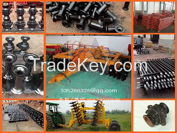 disc harrow and disc harrow part in cultivator for farm machinery