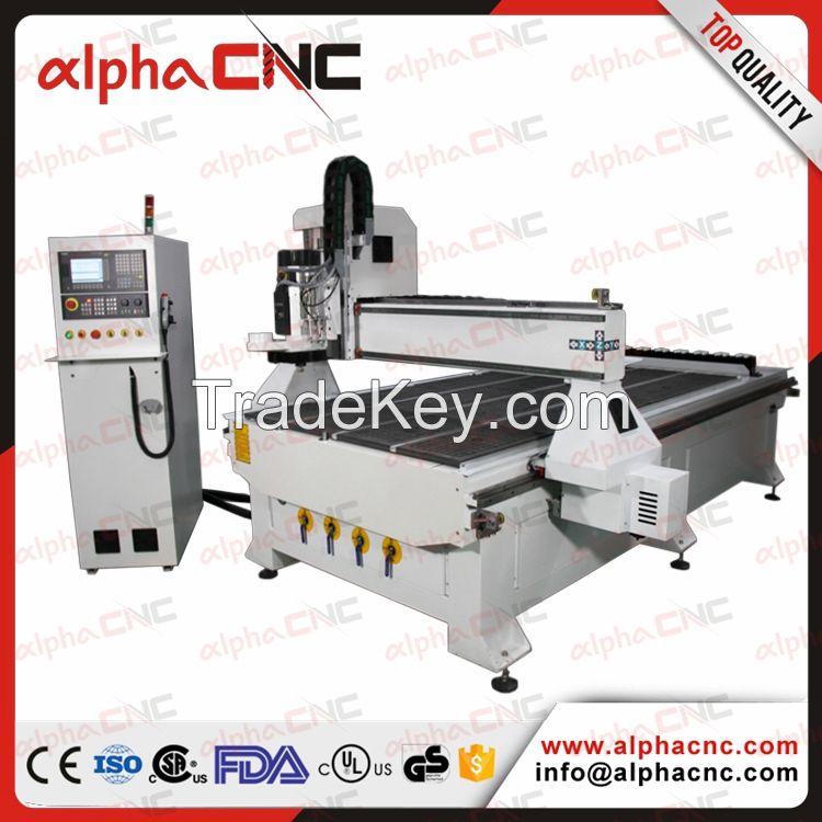 Alpha CNC whatsapp 008618654562877 German Siemens controller Siemens servo motor 10 tools top quality ATC cnc router for wood aluminum mdf plastic cutting milling