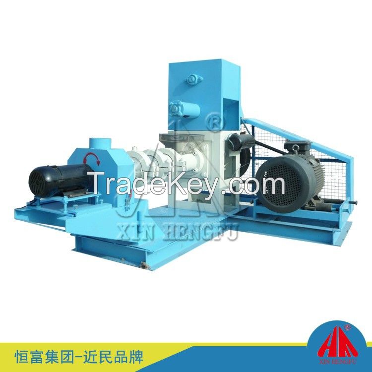 Single screw floating fish feed extruder pelletizer machine for animal