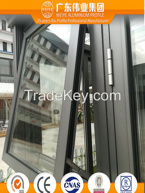 Thermal Isolated Top Hung Window From China Factory