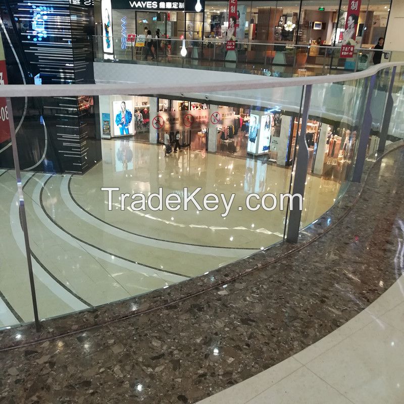 Glass Handrail For Shopping Mall From China Factory