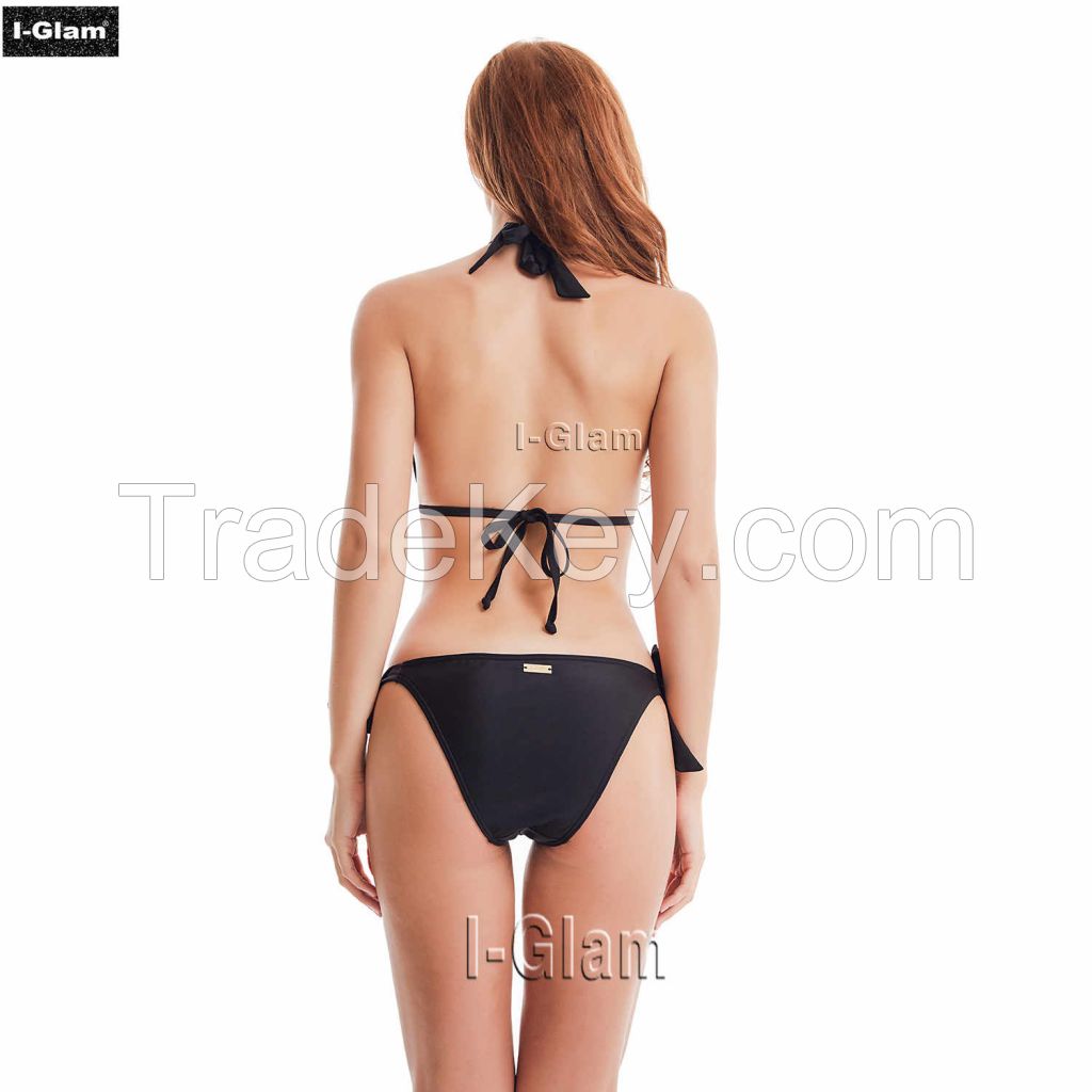 I-Glam Sexy Black Women Bikini Swimwear