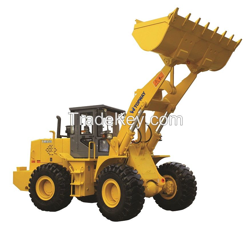 High QualityTM958 5Ton 3.0 CBM wheel loader with Weichai or Cummins engine