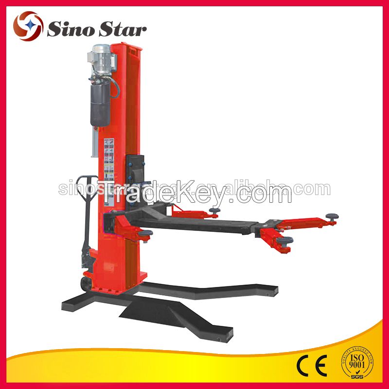 SIno Star hydraulic single post car lift for home garage