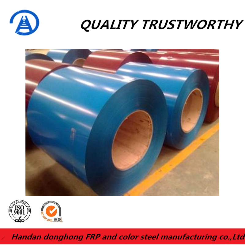 High quality double sides prepainted galvanized steel coil