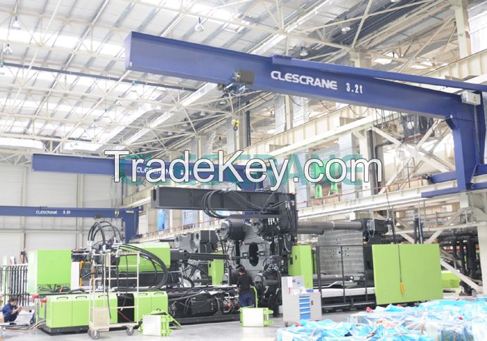 Clescrane China made wall traveling Jib Crane 