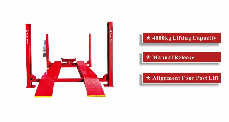 mobile 4 post car hoist