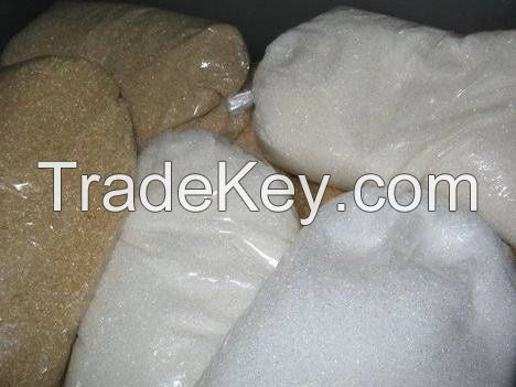 WHITE and Brwon  REFINED SUGAR ICUMSA 45 -