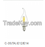 LED filament bulb