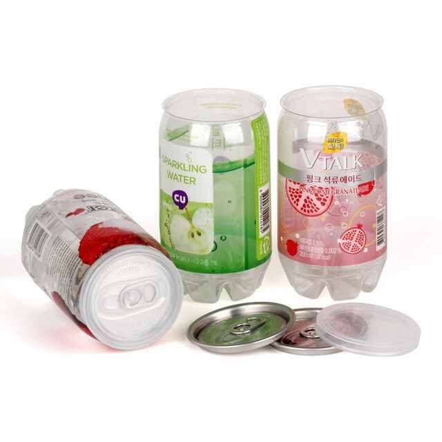 250ml 350ml 500ml PET Beverage Can For Fruit Juice