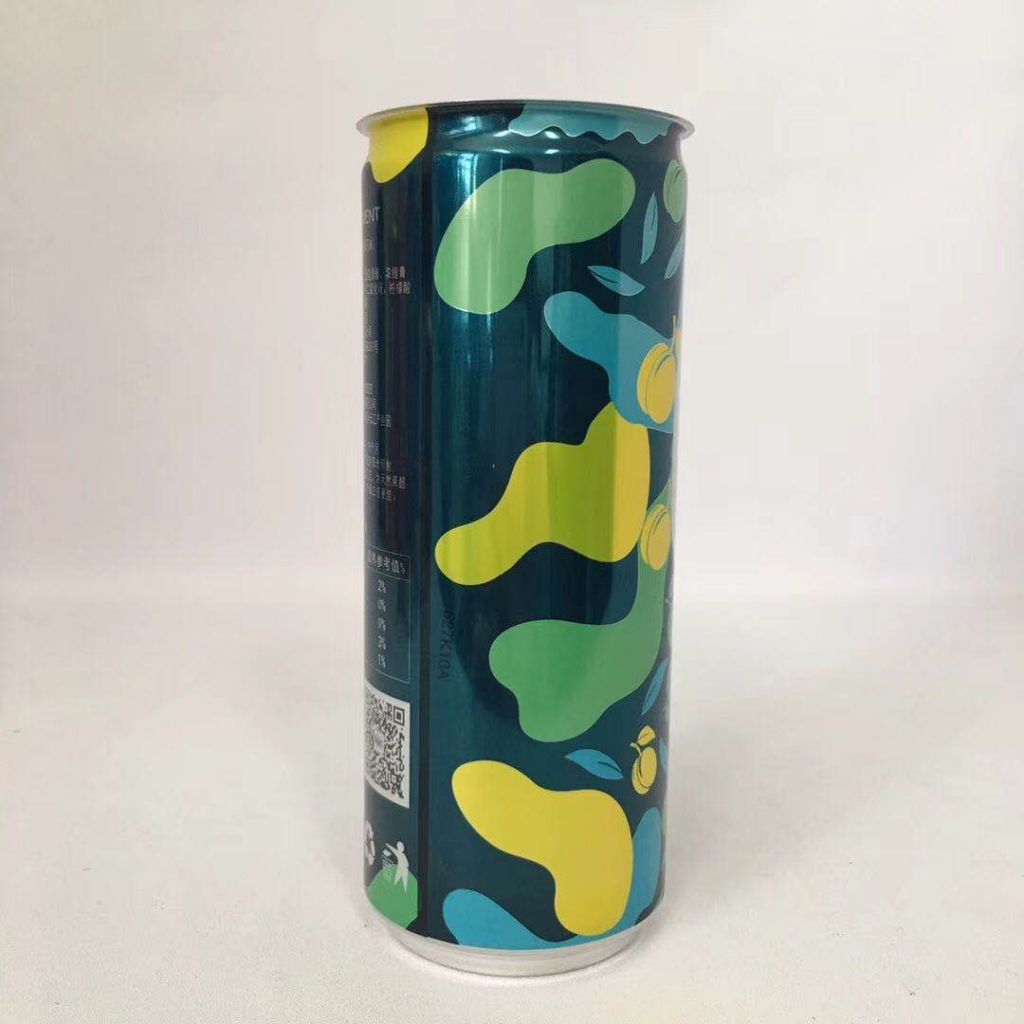 Slim 250ml Empty Aluminum Beverage Cans