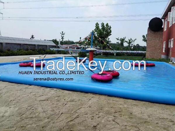 Summer dry slope tubing