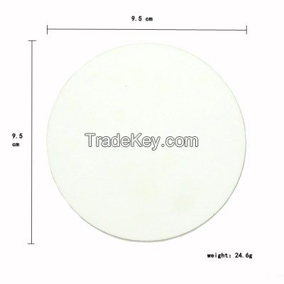 Sublimation Hardboard Coaster Round 9.5cm With Cork