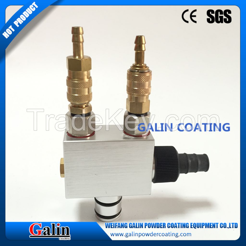 Wagner powder coating injector with powder coating pump  