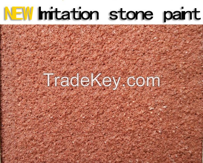 Advanced coating natural colorful Building coating imitation stone decration material factory