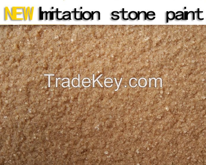 Advanced coating natural colorful Building coating imitation stone decration material factory