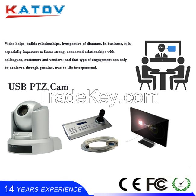 USB Camera HD PTZ Video Conference Camera 10x zoom KT-HD30DU