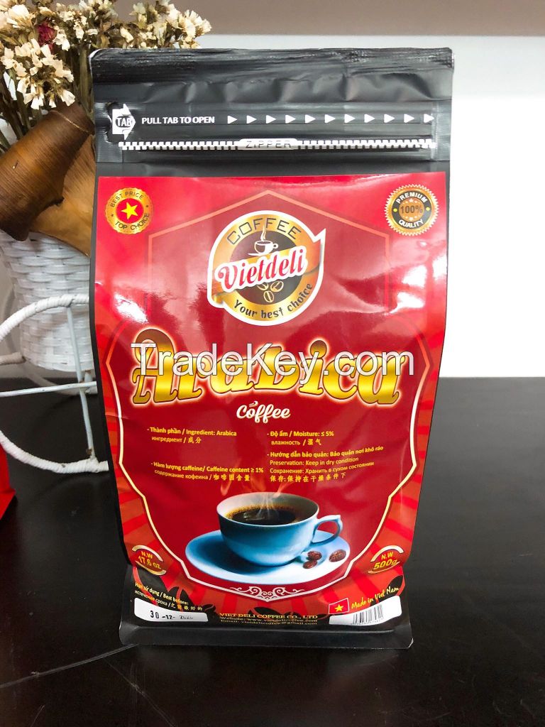 Sell ARABICA ROASTED COFFEE BEANS - Viet Deli Coffee Co., Ltd