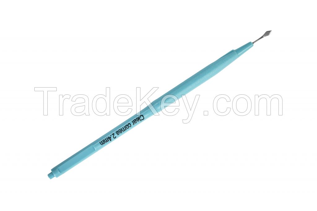 Clear Cornea Double Bevel Knives