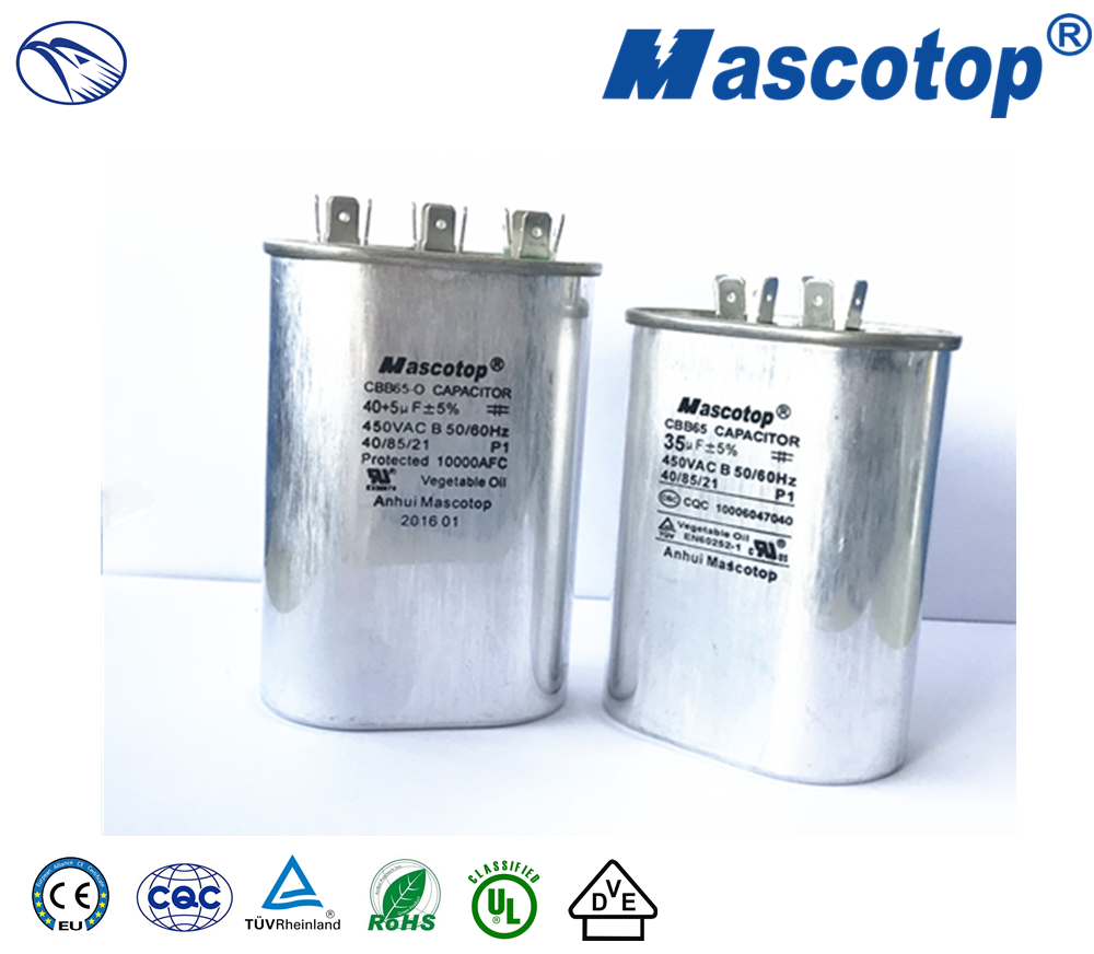 CBB65-O AC motor capacitor 