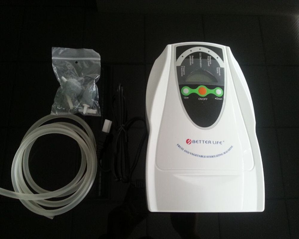 Portable home ozone generator for fruits and vegetables