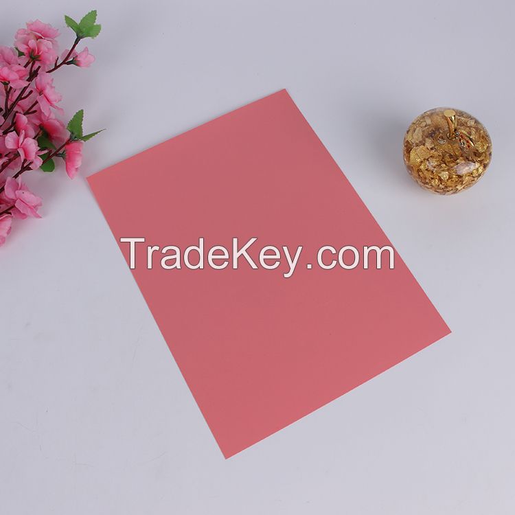 coloured matte PP sheet  flexible  frosted polypropylene material film