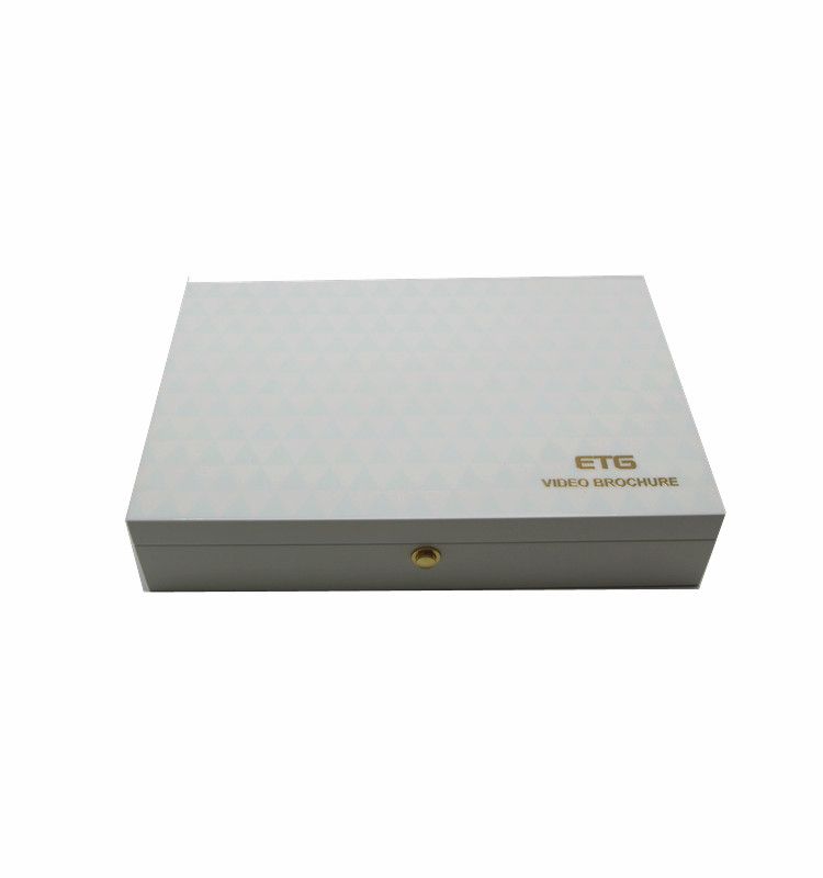 Invitation Box With Mirrored Acrylic With LCD Screen Video Gift Box 