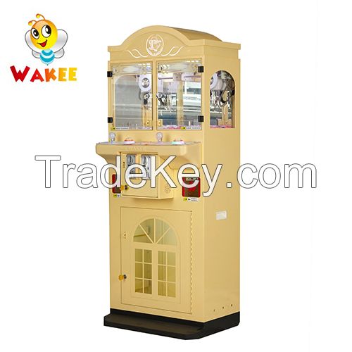 Popular kids mini toy claw crane machine for sale