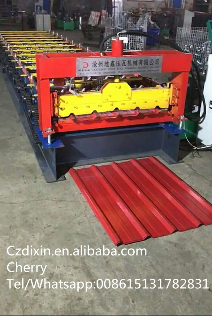 China Best Product DX Trapezoidal Roll Forming Machinery For Peru Building