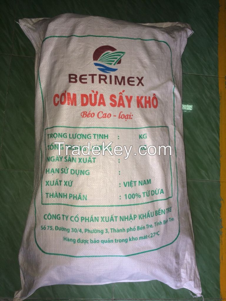 Premium Quality Desiccated Coconut High Fat - Medium Grade (whatsapp:0084973521036)